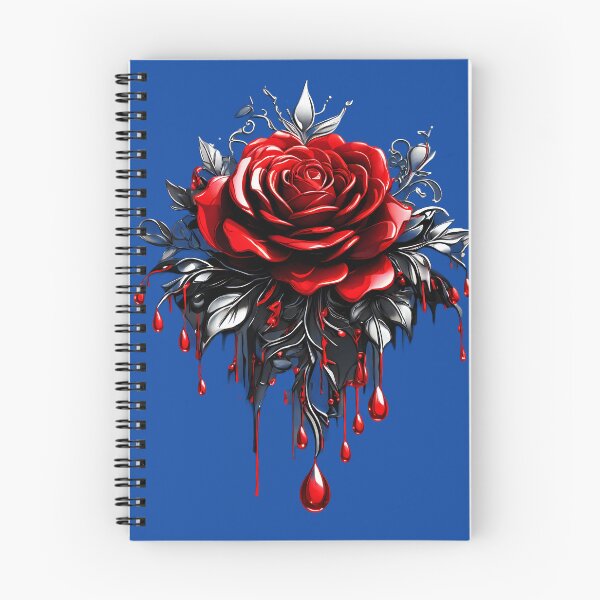 Item preview, The dark beauty of bleeding roses designed and sold by Popvira-Store.