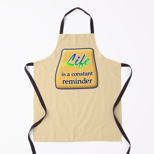 Item preview, Life is a constant reminder, with orange medallion designed and sold by mntimg.