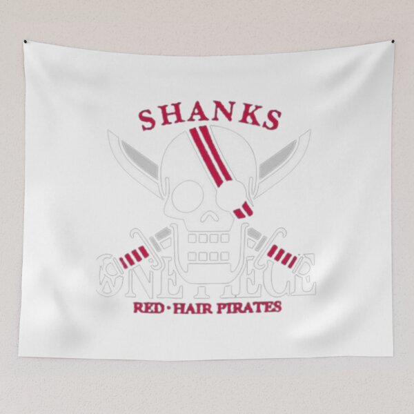 Item preview,  Shanks One Piece  Shanks Red Hair  One Piece  Shanks Logo Flag designed and sold by Glennaailey.