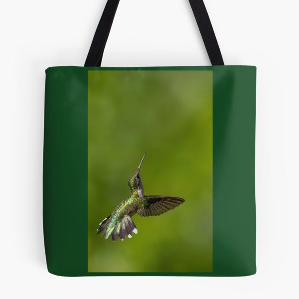 Item preview, Ruby-throated Hummingbird Looks Up designed and sold by Shannon Emmel .