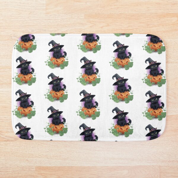 Item preview, Halloween Cat and Pumpkin designed and sold by Tracey Unthank.