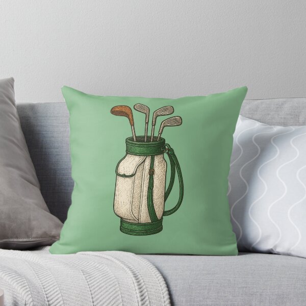 Item preview, Classic Vintage Golf Bag Illustration designed and sold by NoRestDesigns.