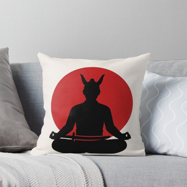 Item preview, Zen Samurai Meditation – Minimalist Japanese Rising Sun Design designed and sold by ShenGha-design.