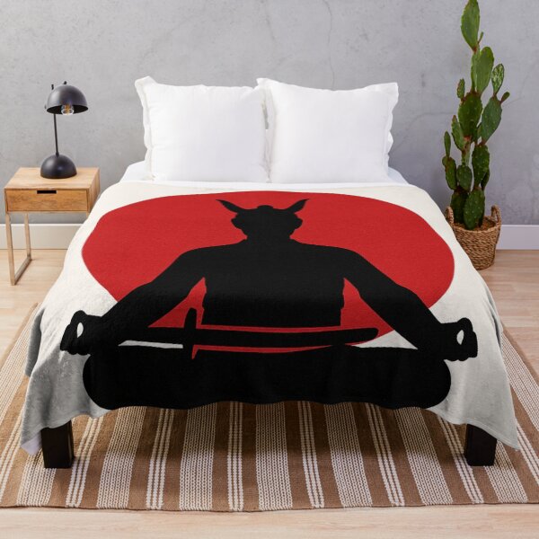 Item preview, Zen Samurai Meditation – Minimalist Japanese Rising Sun Design designed and sold by ShenGha-design.