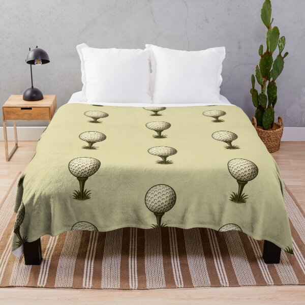 Item preview, Golf Ball on Tee Silhouette Illustration designed and sold by NoRestDesigns.
