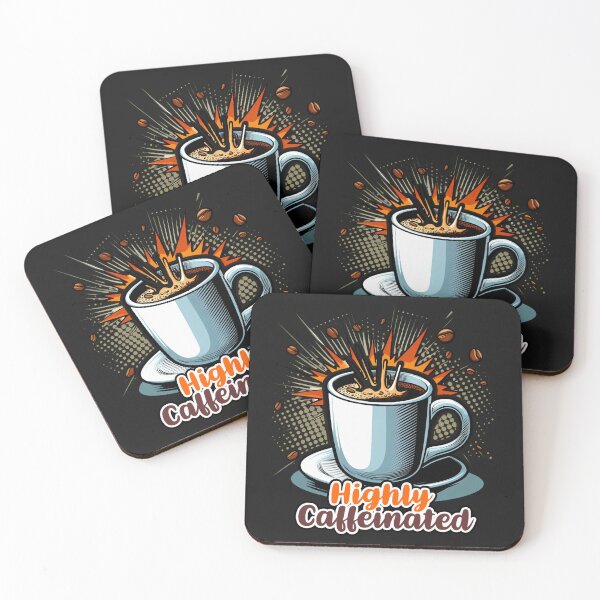 Item preview, Highly Caffeinated designed and sold by TrendyThreadsCo.