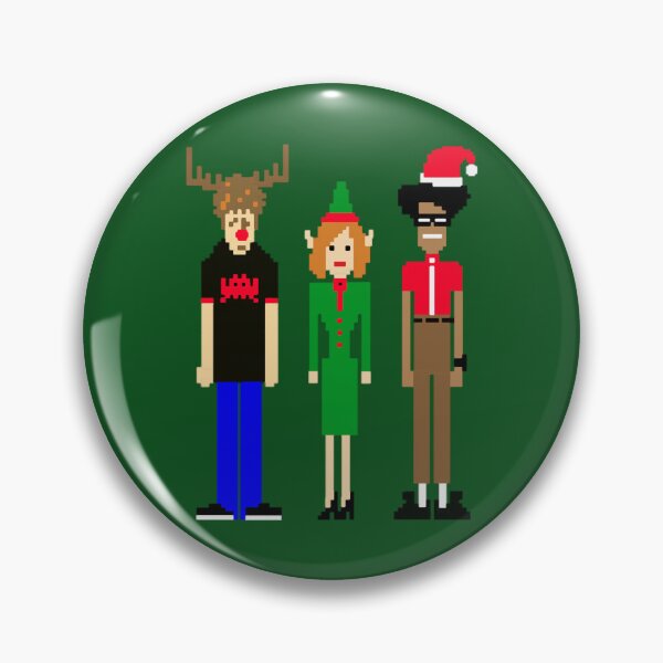 Item preview, 8-Bit Christmas IT Crowd (1) designed and sold by TheCherryBlo.