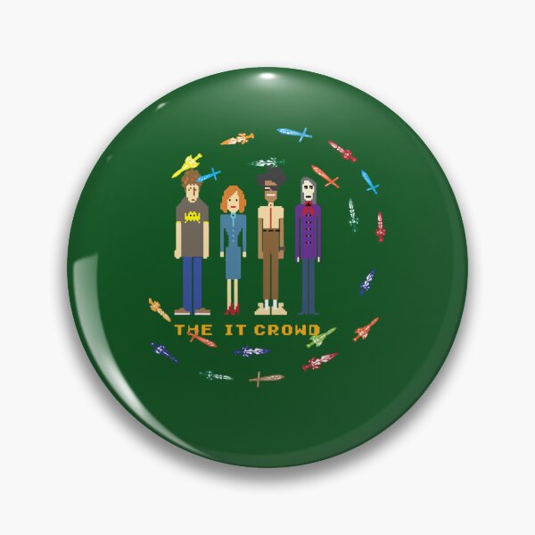 Item preview, 8-Bit Christmas IT Crowd (1) designed and sold by TheCherryBlo.