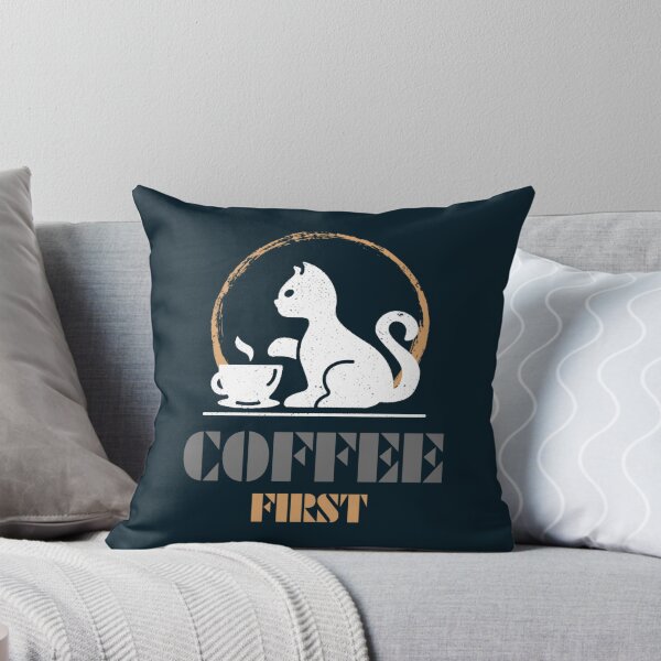 Item preview, Highly caffeinated cat designed and sold by TrendyThreadsCo.