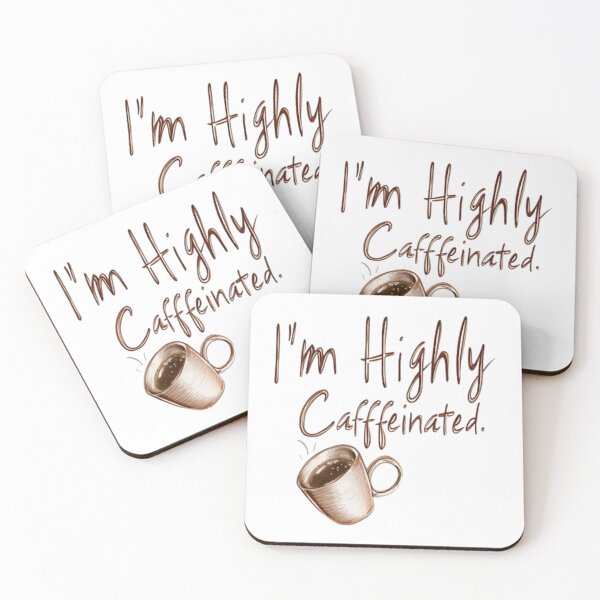Item preview, Highly Caffeinated Dangerously designed and sold by TrendyThreadsCo.