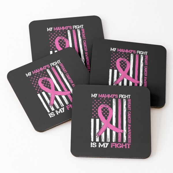 Item preview, Mammy's Fight Is My Fight USA FLag Breast Cancer Awareness designed and sold by MOHITSALVI.