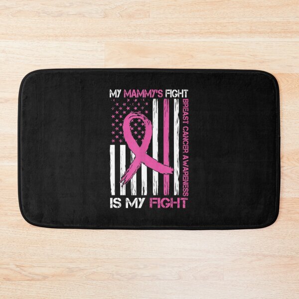 Item preview, Mammy's Fight Is My Fight USA FLag Breast Cancer Awareness designed and sold by MOHITSALVI.