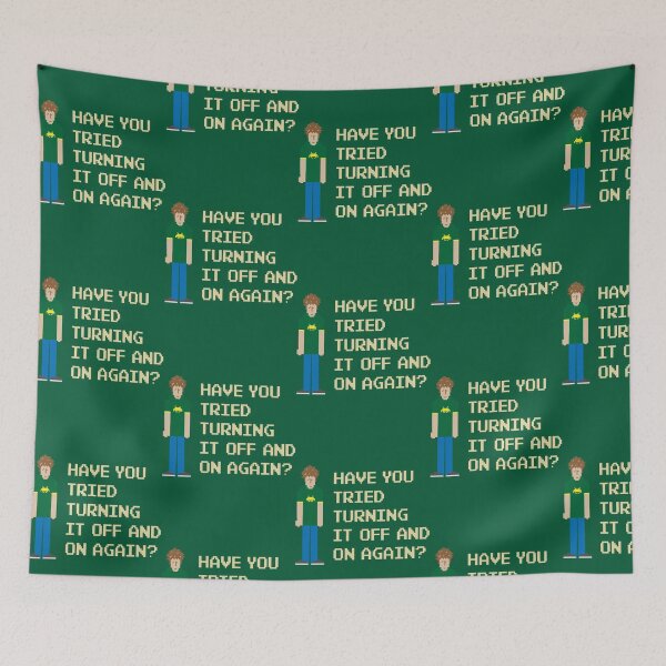 Item preview, Have You Tried Turning It Off and On Again – Funny IT Crowd Geek. designed and sold by TheCherryBlo.