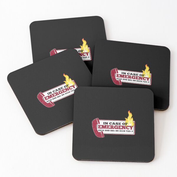 Item preview, It Crowd Inspired - New Emergency Number - 0118 999 881 99 9119 725 3 - Moss and the Fire(1) designed and sold by TheCherryBlo.