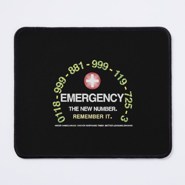 Item preview, IT Crowd Inspired Emergency designed and sold by TheCherryBlo.