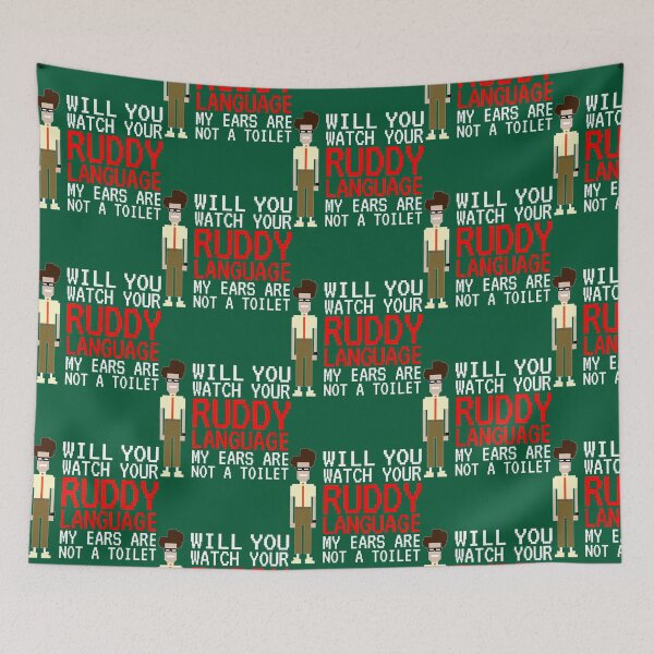 Item preview, IT Crowd Ruddy Language, Ears are not a Toilet designed and sold by TheCherryBlo.