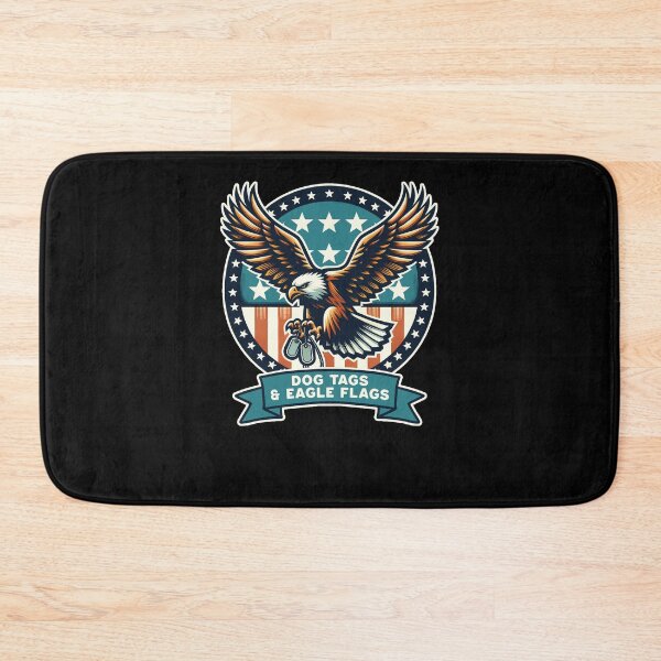 Item preview, Dog Tags  Eagle Flags   Patriotic Tribute Usa Flag designed and sold by MargareteGeiger.