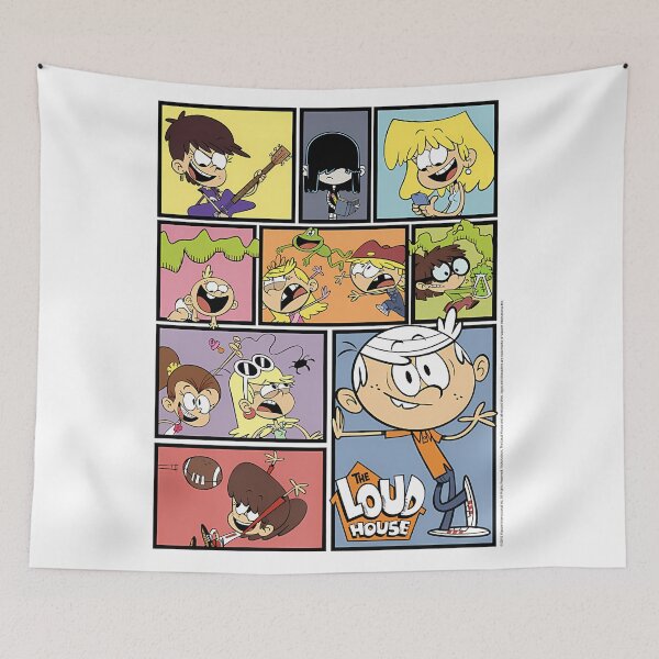 Item preview, Cartoon Family in Busy House Big Vintage Funny designed and sold by CheekyViviana.