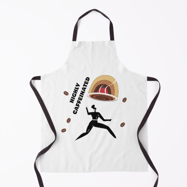 Item preview, Highly Caffeinated Lady for Women who Love Coffee designed and sold by TrendyThreadsCo.