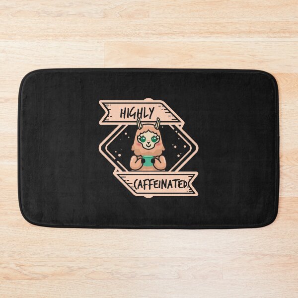 Item preview, Highly Caffeinated Llama designed and sold by TrendyThreadsCo.