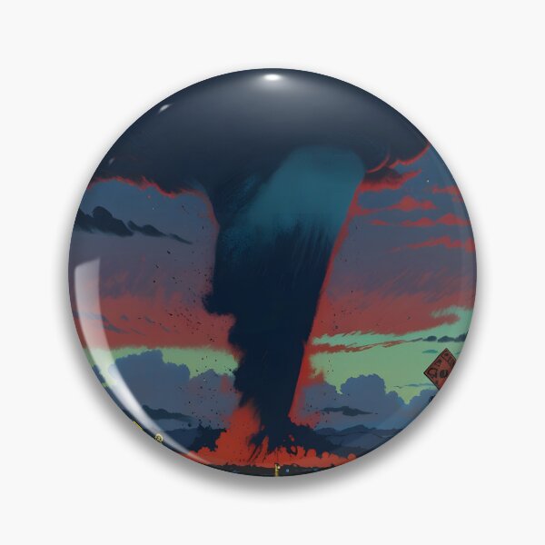 Item preview, Lonely Highway Storm Tornado Apocalyptic Dark designed and sold by Ledsor.