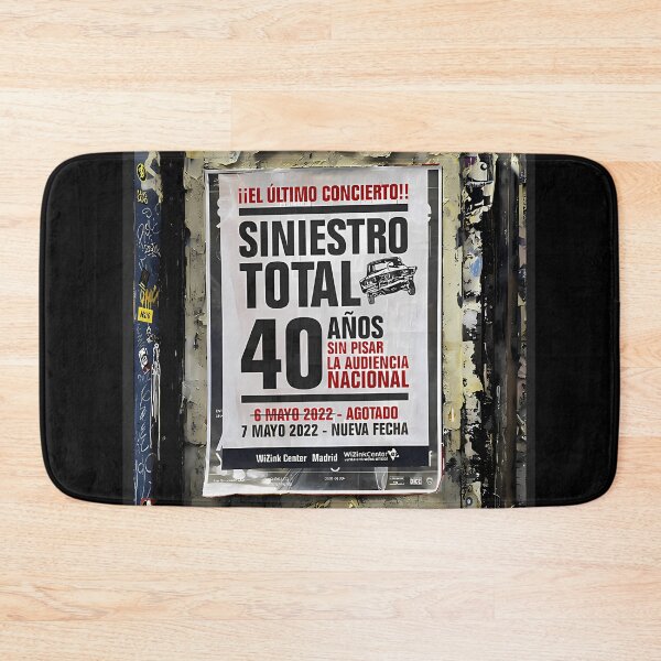 Item preview, Siniestro Total - 40 Años Sin Pisar La Audiencia Nacional Album 2023 designed and sold by JeremiahFreder.