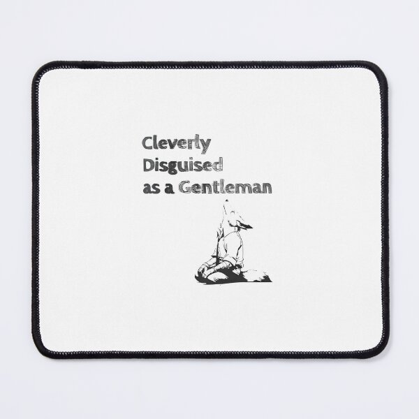 Item preview, Cleverly Disguised as a Gentleman Tee, Funny Mancave designed and sold by vimkcemp.