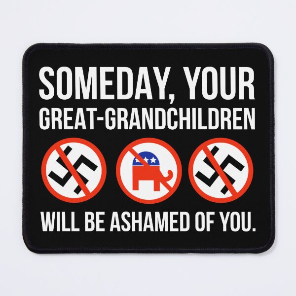 Item preview, Someday, your great-grandchildren will be ashamed of you. designed and sold by Rachel the Artist .
