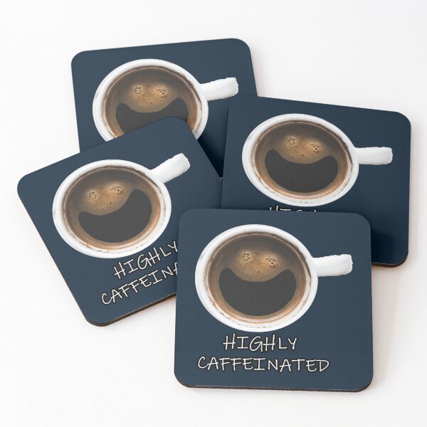 Item preview, Highly Caffeinated designed and sold by TrendyThreadsCo.