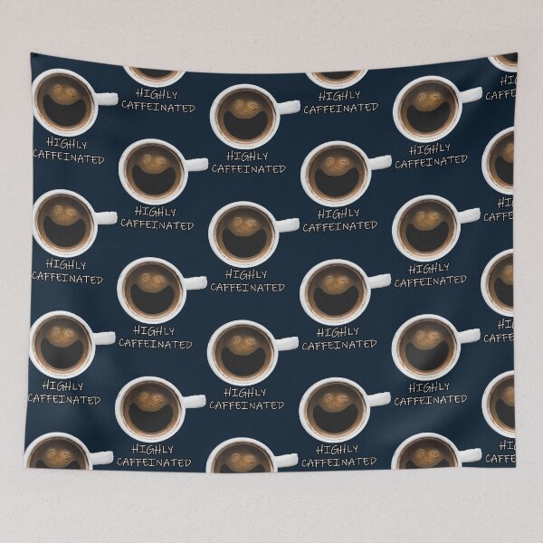 Item preview, Highly Caffeinated designed and sold by TrendyThreadsCo.