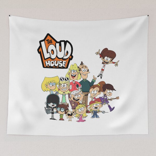 Item preview, Funny Cartoon House Vintage Busy in Family Big designed and sold by CheekyViviana.