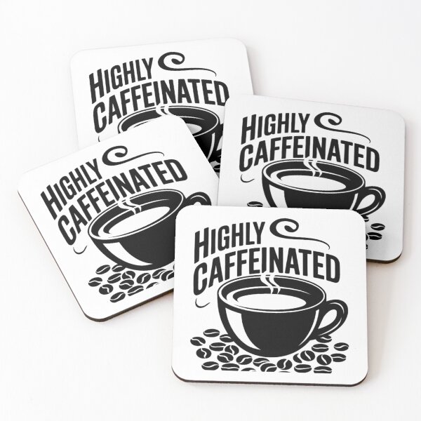 Item preview, Highly Caffeinated designed and sold by TrendyThreadsCo.