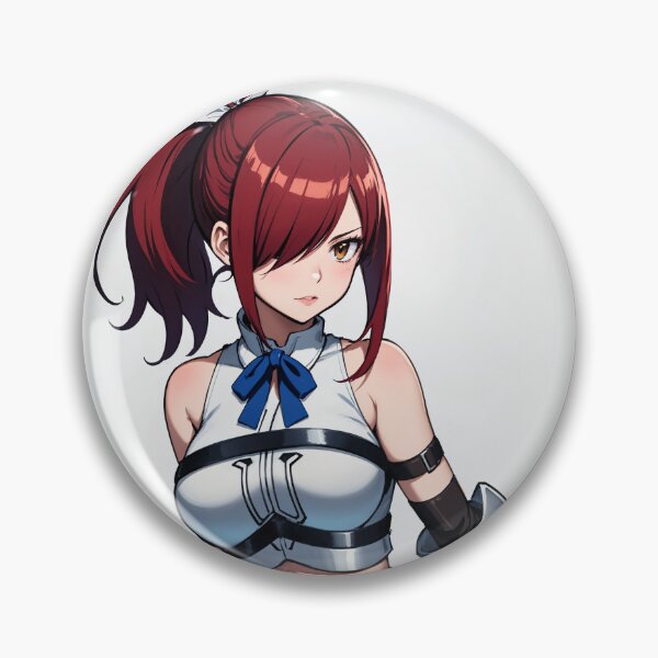 Item preview, Erza Scarlet Fanart designed and sold by iloveanimechibi.