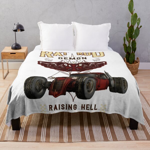 Item preview, Vintage Car Muscle Rod Racing Hot Drag designed and sold by MirrorMirrorDe.