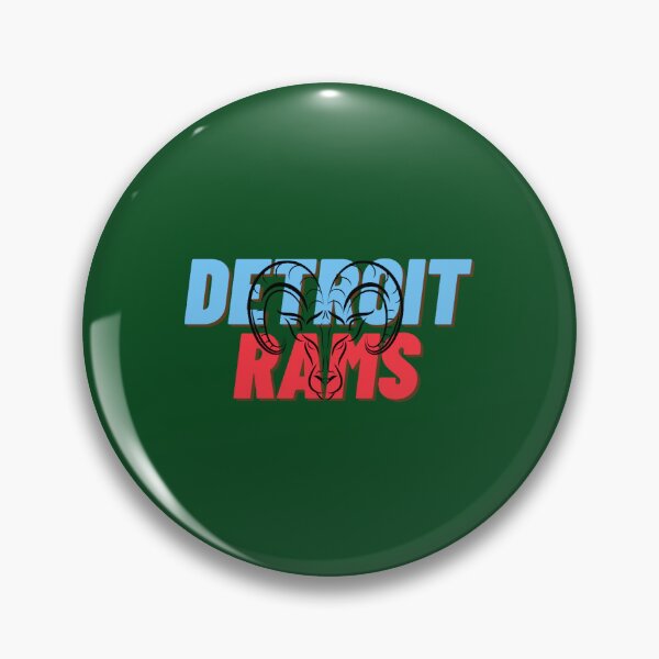 Item preview, Detroit Rams (3) designed and sold by ChloeArtCraftui.
