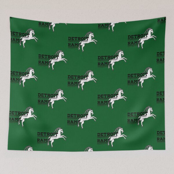 Item preview, Detroit Rams   designed and sold by ChloeArtCraftui.