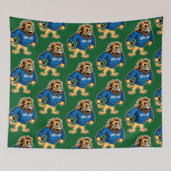 Item preview, Detroit Lions Football Team  designed and sold by ChloeArtCraftui.