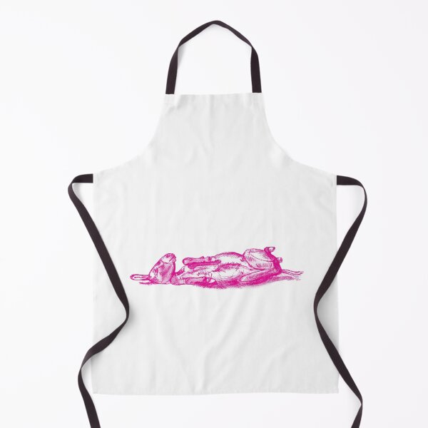 Item preview, Drawing of a donkey rolling on the ground - pink colored version designed and sold by SylvieG18.