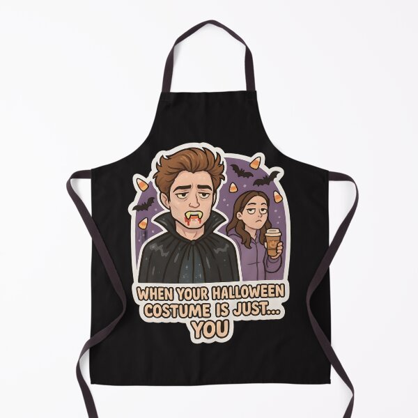 Item preview, Twilight Vampire Costume Sticker – Edward & Bella Halloween Fun designed and sold by MAVNALE.