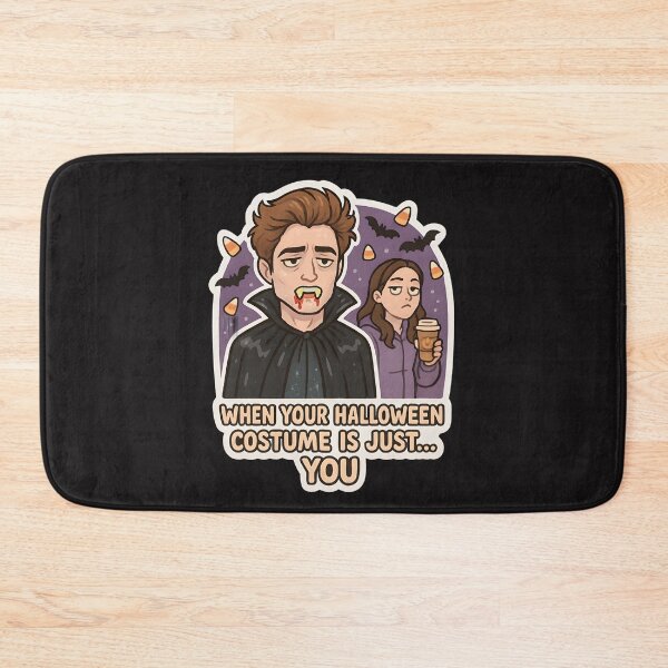Item preview, Twilight Vampire Costume Sticker – Edward & Bella Halloween Fun designed and sold by MAVNALE.