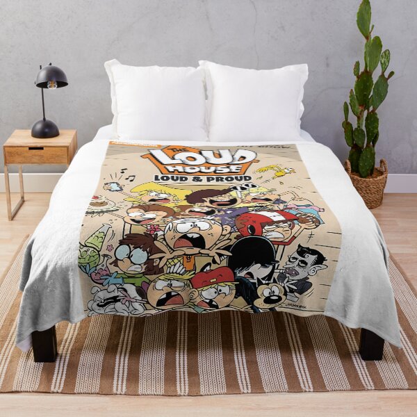 Item preview, Busy Funny House in Vintage Cartoon Big Family designed and sold by CheekyViviana.