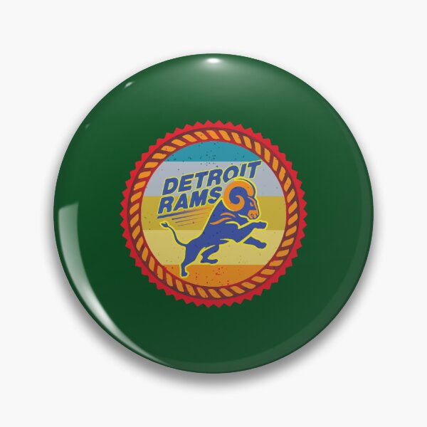 Item preview, Detroit Rams Fans vintage designed and sold by ChloeArtCraftui.