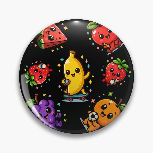 Item preview, Kawaii Fruit Squad designed and sold by Ahau Designs.