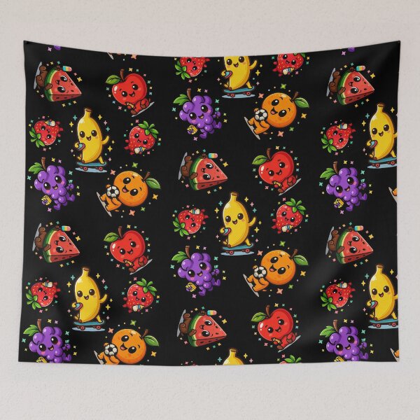 Item preview, Kawaii Fruit Squad designed and sold by Ahau Designs.