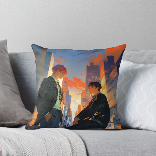 Item preview, Two men sunset city friendship anime designed and sold by Ledsor.