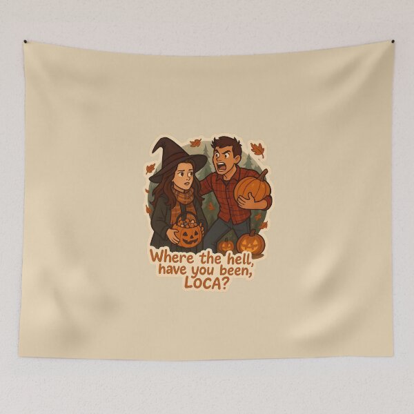 Item preview, Twilight Halloween Sticker – Where the Hell Have You Been, Loca? designed and sold by MAVNALE.
