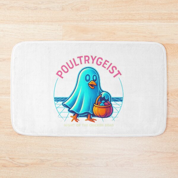Item preview, POULTRYGEIST – Funny Chicken Ghost Halloween Design designed and sold by LunaSpellStudio.