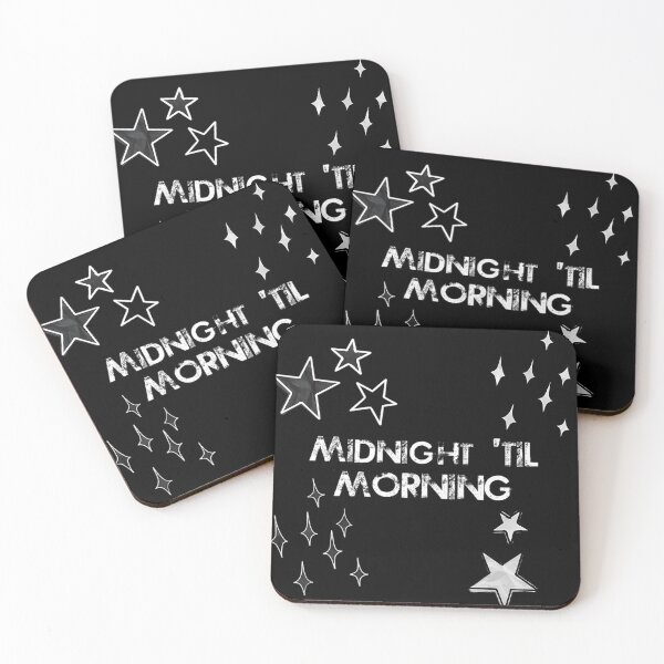 Item preview, Midnight Til Morning (Stars) designed and sold by ModeMillsBeets.