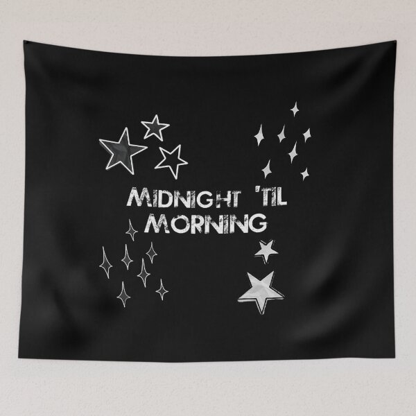 Item preview, Midnight Til Morning (Stars) designed and sold by ModeMillsBeets.