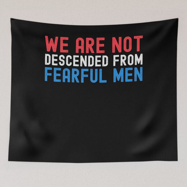 Item preview, We are not descended from fearful men Patriotic American designed and sold by snowry.